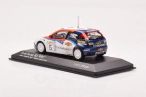 Ford Focus RS WRC #5 C. McRae / N. Grist Rally Acropolis Winner 2002 Minichamps 1:43 430028905 Metalli — kuva 3 / 4