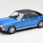 Ford Granada Mk1 Metallinen Sininen Matta Musta MCG 1:18 MCG18394