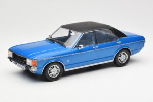 Ford Granada Mk1 Metallinen Sininen Matta Musta MCG 1:18 MCG18394
