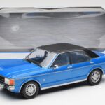 Ford Granada Mk1 Metallinen Sininen Matta Musta MCG 1:18 MCG18394 - image 6 of 6