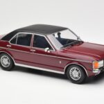 Ford Granada Mk1 Metallinen Tummanpunainen Matta Musta MCG 1:18 MCG18393 - image 4 of 6