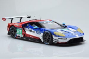 Ford GT Chip Ganassi Racing UK #67 M. Franchitti / A. Priaulx / H. Tincknell 24 Hours of Le Mans 2016 Minichamps 1:18 1551686 — kuva 4 / 6
