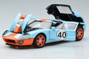 Ford GT Gulf Livery AUTOart 1:18 80513 Metalli — kuva 2 / 8