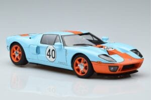 Ford GT Gulf Livery AUTOart 1:18 80513 Metalli — kuva 5 / 8