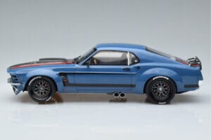 Ford Mustang Boss Cobra Ruffian Cars Sininen GT Spirit 1:18 GT426 Hartsi — kuva 3 / 6