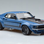 Ford Mustang Boss Cobra Ruffian Cars Sininen GT Spirit 1:18 - image 4 of 6