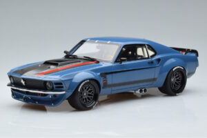 Ford Mustang Boss Cobra Ruffian Cars Sininen GT Spirit 1:18
