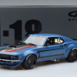 Ford Mustang Boss Cobra Ruffian Cars Sininen GT Spirit 1:18 - image 6 of 6