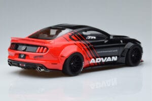 Ford Mustang S550 LB Works Liberty Walk Advan GT Spirit 1:18 KJ035 Hartsi — kuva 2 / 6