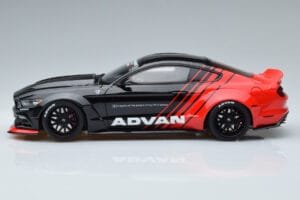 Ford Mustang S550 LB Works Liberty Walk Advan GT Spirit 1:18 KJ035 Hartsi — kuva 3 / 6