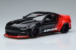 Ford Mustang S550 LB Works Liberty Walk Advan GT Spirit 1:18 KJ035 Hartsi