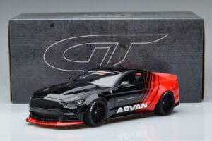 Ford Mustang S550 LB Works Liberty Walk Advan GT Spirit 1:18 KJ035 Hartsi — kuva 6 / 6