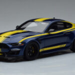 Ford Mustang S550 Shelby Super Snake Sininen GT Spirit 1:18