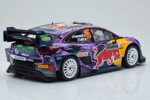 Ford Puma Rally1 WRC #16 A. Fourmaux / A. Coria Rally Monte Carlo 2022 IXO 1:18 18RMC111 Metalli — kuva 2 / 6