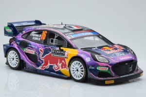 Ford Puma Rally1 WRC #16 A. Fourmaux / A. Coria Rally Monte Carlo 2022 IXO 1:18 18RMC111 Metalli — kuva 4 / 6