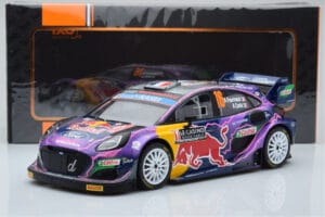 Ford Puma Rally1 WRC #16 A. Fourmaux / A. Coria Rally Monte Carlo 2022 IXO 1:18 18RMC111 Metalli — kuva 6 / 6