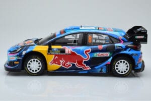 Ford Puma Rally1 WRC #8 O. Tanak / M. Jarveoja Winner Rally Sweden 2023 IXO 1:18 18RMC154A Metalli — kuva 3 / 6