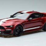 Ford Mustang S550 Shelby Super Snake Punainen GT Spirit 1:18 GT397 Hartsi
