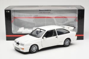 Ford Sierra RS RHD Valkoinen Minichamps 1:18 150084070 Metalli — kuva 8 / 8
