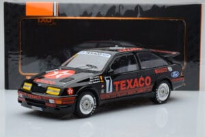Ford Sierra RS500 Cosworth Texaco #7 K. Ludwig / K. Niedzwiedz / T. Boutsen 24 Hours of Spa 1987 IXO 1:18 18RMC051B Metalli — kuva 6 / 6