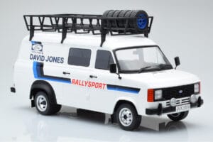 Ford Transit Mk2 Van Team David Jones Rally Assistance IXO 1:18 18RMC033XE Metalli — kuva 4 / 6