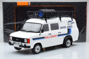 Ford Transit Mk2 Van Team David Jones Rally Assistance IXO 1:18 18RMC033XE Metalli — kuva 6 / 6