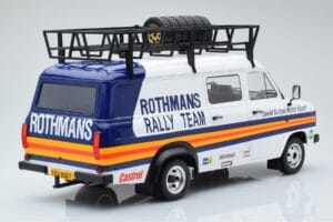 Ford Transit Mk2 Van Team Rothmans Rally Assistance IXO 1:18 18RMC057XE Metalli — kuva 2 / 6