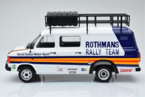 Ford Transit Mk2 Van Team Rothmans Rally Assistance IXO 1:18 18RMC057XE Metalli — kuva 3 / 6