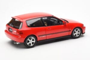 Honda Civic EG6 VTEC Punainen LCD 1:18 LCD18018-RE Metalli — kuva 4 / 11