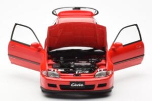 Honda Civic EG6 VTEC Punainen LCD 1:18 LCD18018-RE Metalli — kuva 5 / 11