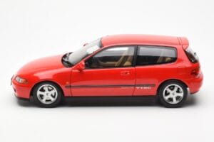 Honda Civic EG6 VTEC Punainen LCD 1:18 LCD18018-RE Metalli — kuva 7 / 11
