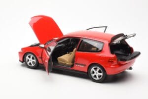Honda Civic EG6 VTEC Punainen LCD 1:18 LCD18018-RE Metalli — kuva 8 / 11