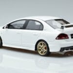 Honda Civic FD2 Type R Mugen Valkoinen Otto 1:18 OT941 Hartsi - image 5 of 6