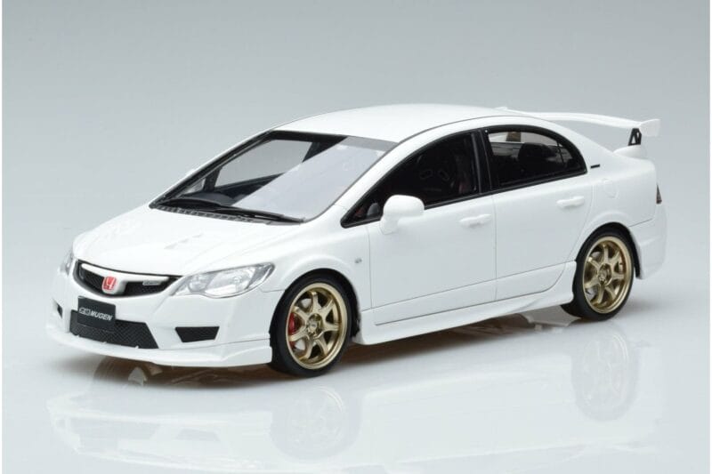 Honda Civic FD2 Type R Mugen Valkoinen Otto 1:18 OT941 Hartsi