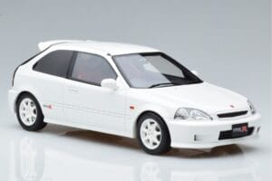 Honda Civic Type R EK9 Valkoinen Otto 1:18 OT264 Hartsi — kuva 4 / 7