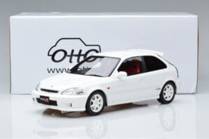 Honda Civic Type R EK9 Valkoinen Otto 1:18 OT264 Hartsi — kuva 7 / 7