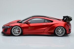 Honda NSX NC1 Liberty Walk Candy Punainen GT Spirit 1:18 GT245 Metalli — kuva 3 / 6