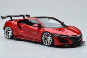 Honda NSX NC1 Liberty Walk Candy Punainen GT Spirit 1:18 GT245 Metalli — kuva 4 / 6