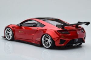 Honda NSX NC1 Liberty Walk Candy Punainen GT Spirit 1:18 GT245 Metalli — kuva 5 / 6