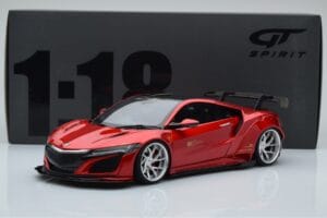 Honda NSX NC1 Liberty Walk Candy Punainen GT Spirit 1:18 GT245 Metalli — kuva 6 / 6