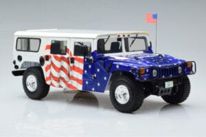 Hummer H1 General Gore-Lieberman USA 2000 Exoto 1:18 EX01807 Metalli — kuva 5 / 7