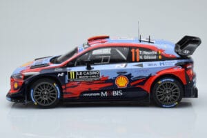 Hyundai i20 Coupe WRC #11 T. Neuville / N. Gilsoul Rally Monte Carlo 2020 IXO 1:18 18RMC067A Metalli — kuva 3 / 6