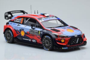 Hyundai i20 Coupe WRC #8 O. Tanak / M. Jarveoja Rally Monte Carlo 2020 IXO 1:18 18RMC067C Metalli — kuva 4 / 6