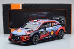 Hyundai i20 Coupe WRC #8 O. Tanak / M. Jarveoja Rally Monte Carlo 2020 IXO 1:18 18RMC067C Metalli — kuva 6 / 6