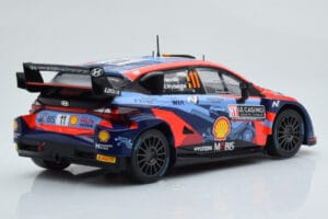 Hyundai i20 N Rally1 #11 T. Neuville / M. Wydaeghe Rally Monte Carlo 2022 IXO 1:18 18RMC112 Metalli — kuva 2 / 6