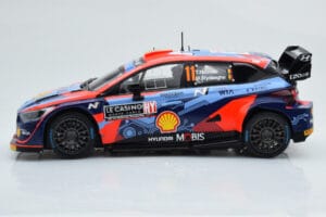 Hyundai i20 N Rally1 #11 T. Neuville / M. Wydaeghe Rally Monte Carlo 2022 IXO 1:18 18RMC112 Metalli — kuva 3 / 6
