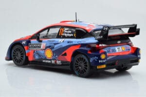 Hyundai i20 N Rally1 #11 T. Neuville / M. Wydaeghe Rally Monte Carlo 2022 IXO 1:18 18RMC112 Metalli — kuva 5 / 6