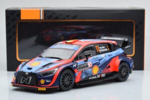 Hyundai i20 N Rally1 #11 T. Neuville / M. Wydaeghe Rally Monte Carlo 2022 IXO 1:18 18RMC112 Metalli — kuva 6 / 6
