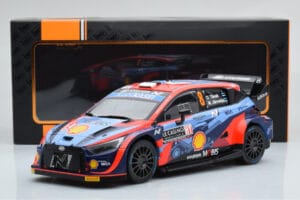 Hyundai i20 N Rally1 #8 O. Tanak / M. Jarveoja Rally Monte Carlo 2022 IXO 1:18 18RMC113 Metalli — kuva 6 / 6