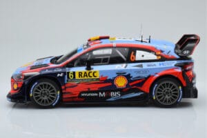Hyundai i20 Coupe WRC #6 D. Sordo / C. del Barrio Rally Catalunya 2019 IXO 1:18 18RMC052C Metalli — kuva 3 / 6